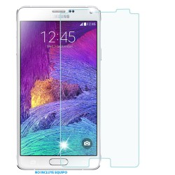 Mica Cristal Protector Antigrasa Samsung Galaxy Note 4  N910